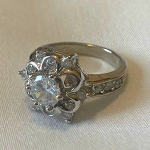 Crystal Cocktail ring